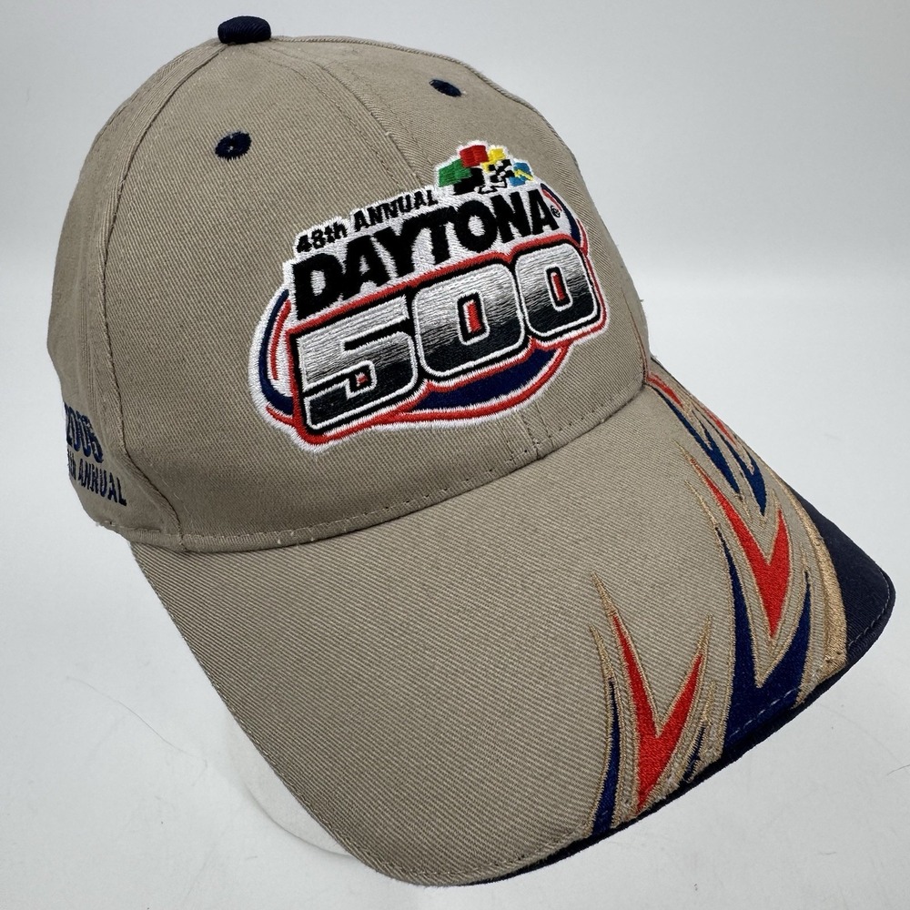 2006 Nascar 48th Annual Daytona 500 Hat‎ Cap Strapback Adjustable 100% Cotton